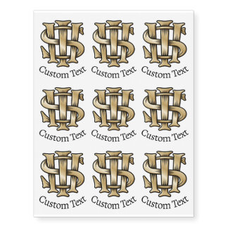 IHS Christogram Temporary Tattoos