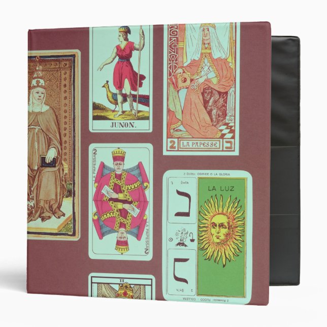 II The High Priestess 3 Ring Binder (Front/Inside)