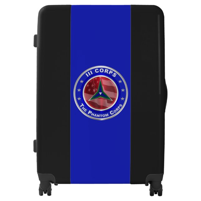 III Corps Customized Luggage (Front)