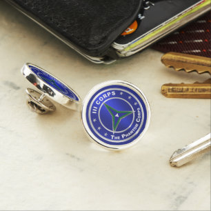 III Corps Lapel Pin
