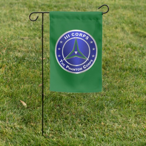 III Corps Phantom Corps Garden Flag