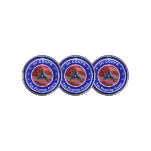 III Corps Phantom Corps Golf Ball Marker