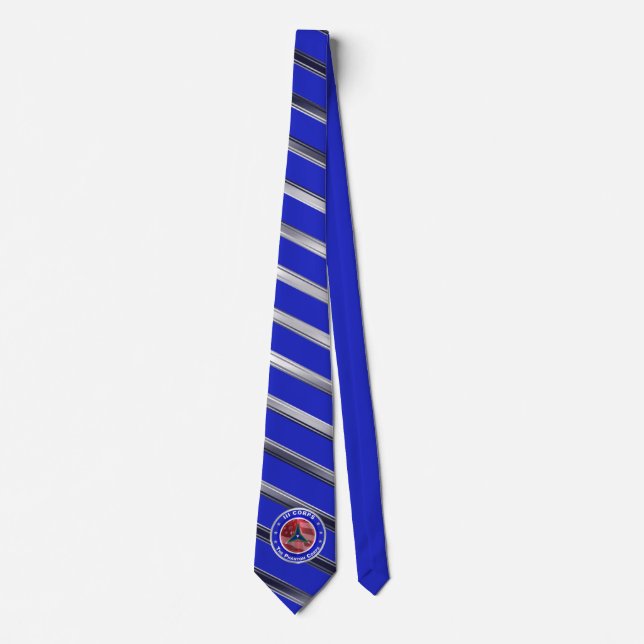 III Corps “Phantom Corps” Neck Tie (Front)