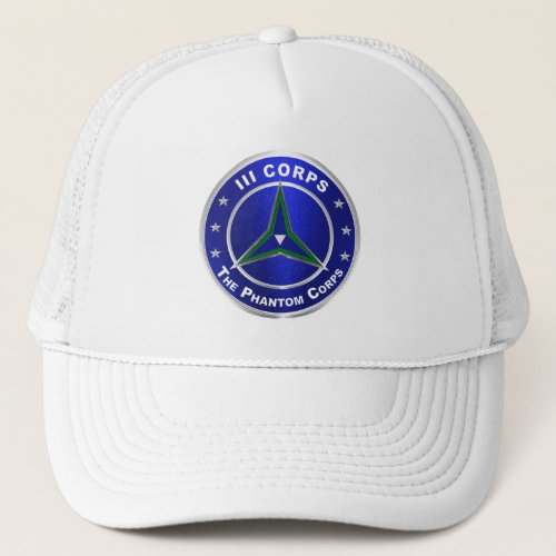 III Corps âœPhantom Corpsâ Trucker Hat