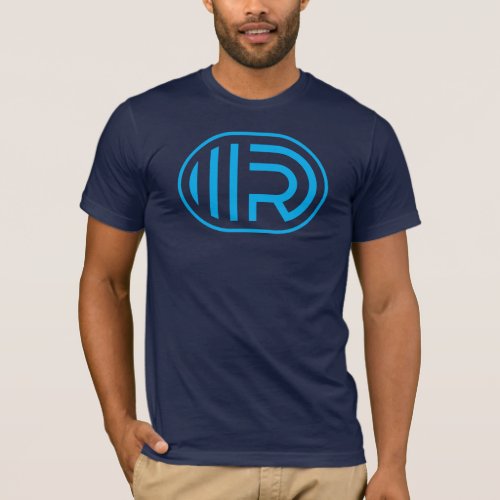 IIIRD Classic Oval Light Blue Logo T_Shirt