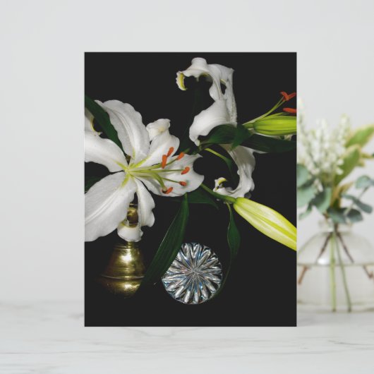 Iirsh Design -Brass and Flower Collection (Standing Front)