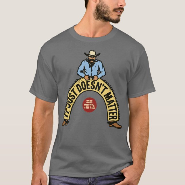 IJDM - Good ole Cowboy 'Stache T-Shirt (Front)