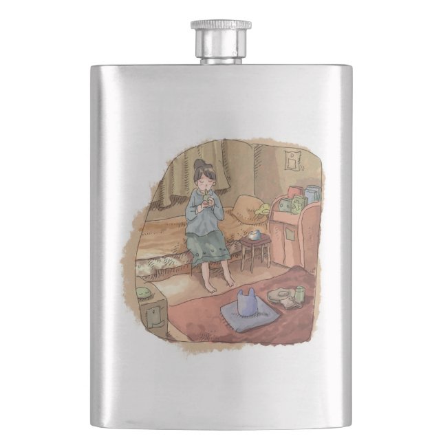 Iji Sakuni Flask (Front)