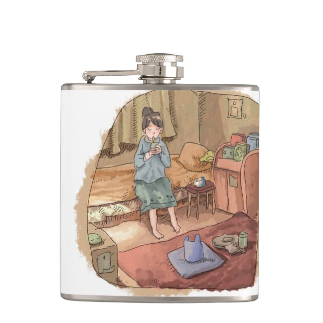 Iji Sakuni Flask (Front)