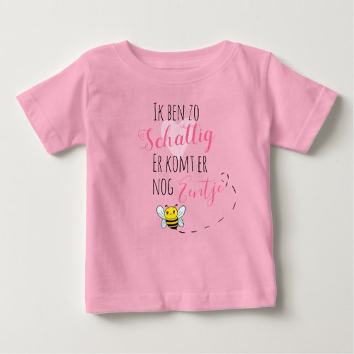 Ik ben zo schattig Zwangerschap verassing Baby T_Shirt