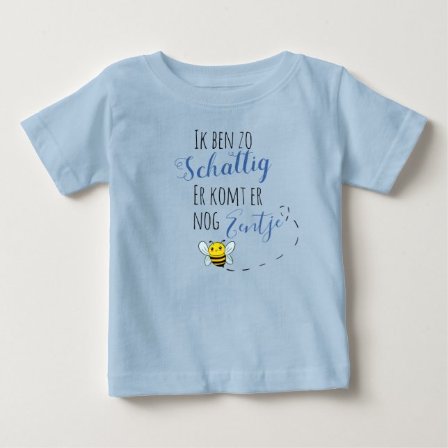 Ik ben zo schattig.. Zwangerschap verassing Baby T-Shirt (Front)