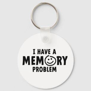 Ik heb een geheugen probleem. Alzheimer, dementie. Keychain