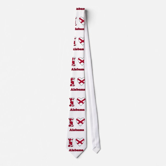 Ik houd van Alabama Neck Tie (Front)