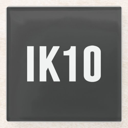 IK Impact Protection IK Rating IK10 Glass Coaster