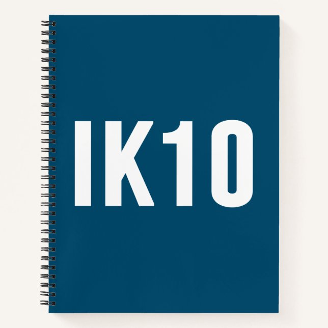 IK, Impact Protection, IK Rating, IK10 Notebook (Front)