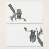 Ik & Tut in no 2 pencil by theOwalker (Front & Back)