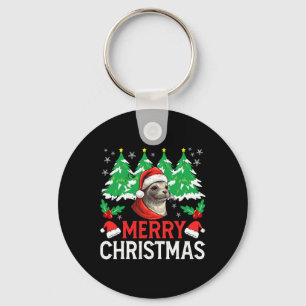 Ikal Seal Christmas Pajama Costume For Xmas Holida Keychain