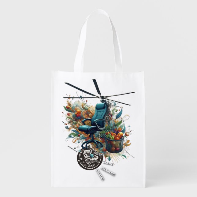 Ikani Heliexec Feed the Needy Grocery Bag (Front)