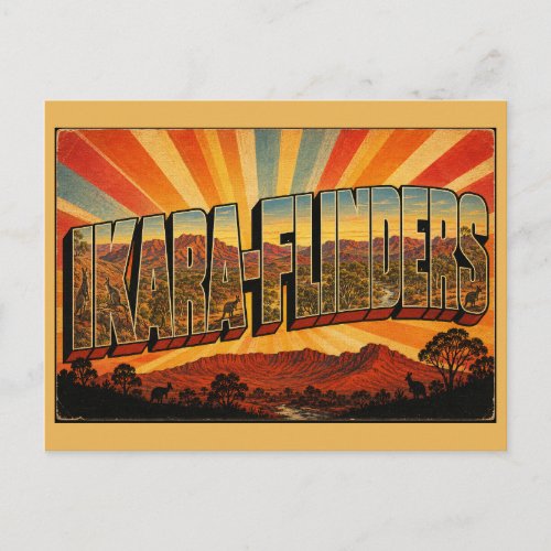 Ikara-Flinders Ranges SA Australia Amphitheatre Postcard