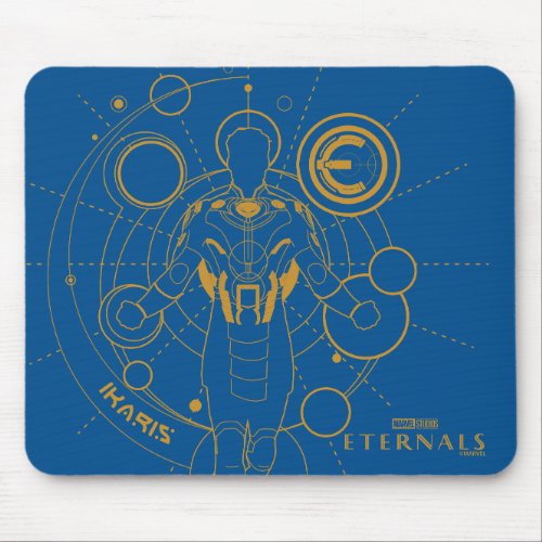 Ikaris Astrometry Outline Mouse Pad