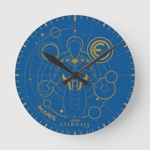 Ikaris Astrometry Outline Round Clock