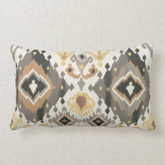 Ikat Accent Lumbar Pillow
