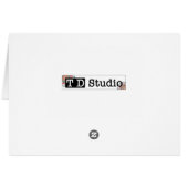 Ikat Border Art Card (Back Horizontal)