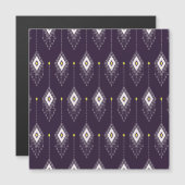 Ikat Chandelier Pattern: Vintage Textile Design (Front/Back)