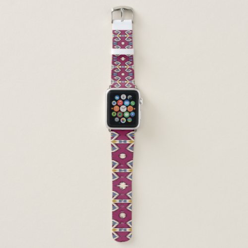 Ikat Chevron Ethnic Elegance Apple Watch Band