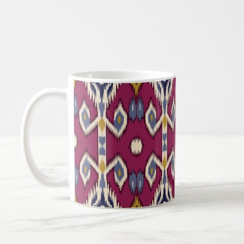 Ikat Chevron Ethnic Elegance Coffee Mug