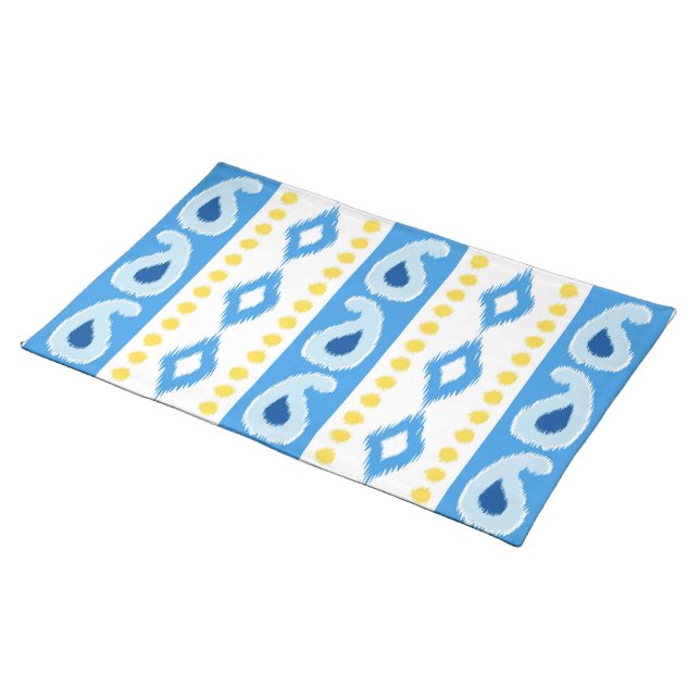 Ikat Design #3 @ Emporio Moffa Placemat (On Table)