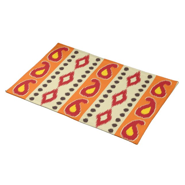 Ikat Design #4 @ Emporio Moffa Placemat (On Table)