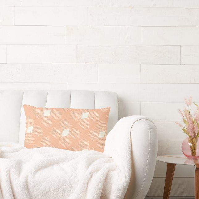 iKat Diamond Chartreuse and Ivory Design Pillow (Couch)