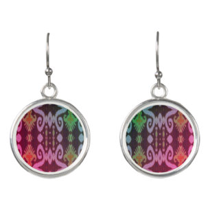 Ikat Ombre Earrings