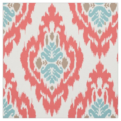 Ikat Pattern Fabric