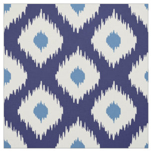 Ikat Pattern Fabric