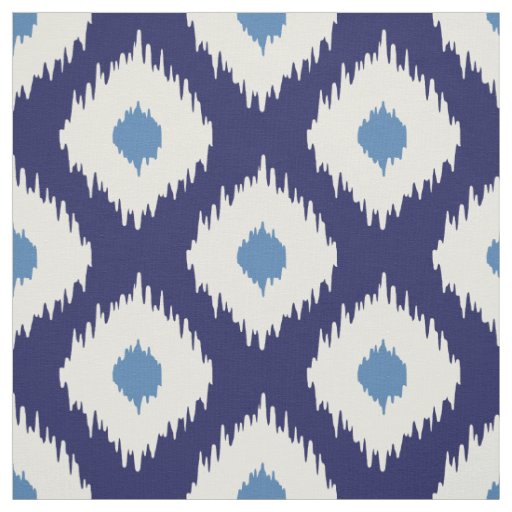 Ikat Pattern Fabric
