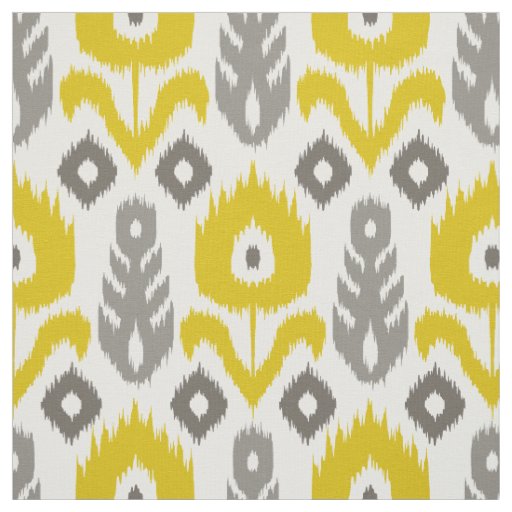 Ikat Pattern Fabric