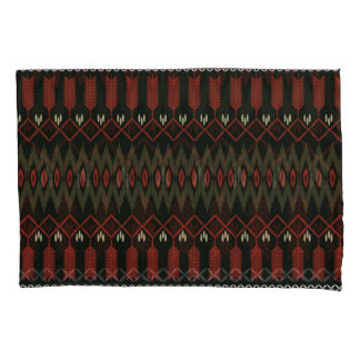 Ikat Pattern: Geometric Ethnic Ornament Pillow Case