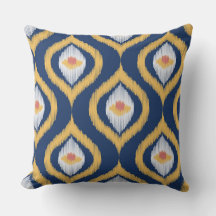 Ikat Series Ogee Blue