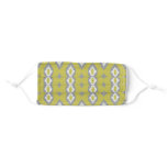 Ikat vintage pattern cloth face mask