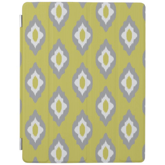 Ikat vintage pattern iPad smart cover (Front)