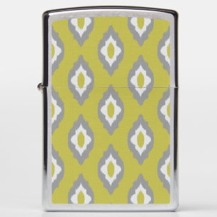 Ikat vintage pattern zippo lighter
