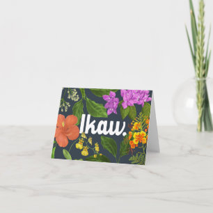 "Ikaw" (You) Philippine Flowers Card