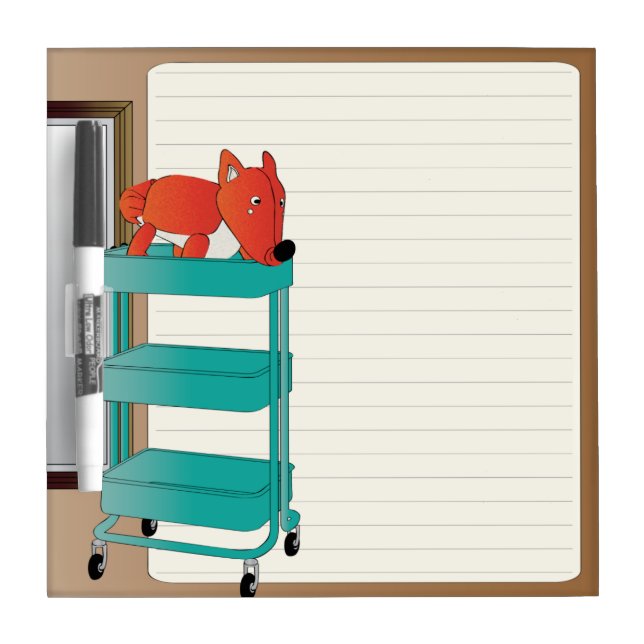 Ikea Interiors Fox Dry Erase Board (Front)