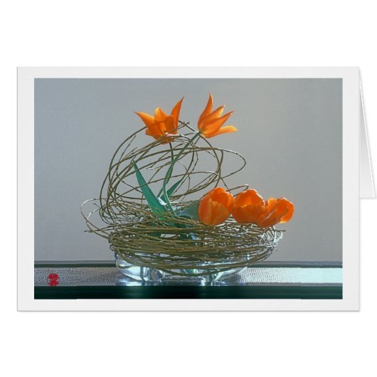Ikebana-012 Cards (Front Horizontal)