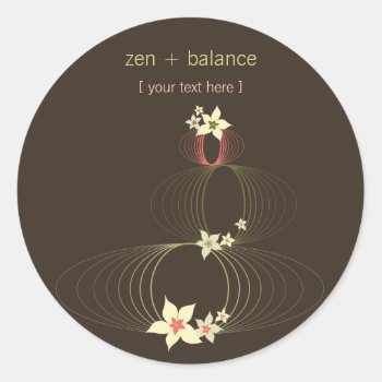 Ikebana Blooms | *01 | Sticker by fatfatin_box at Zazzle