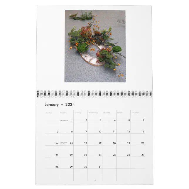 Ikebana Calendar Zazzle