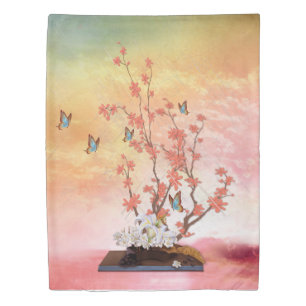 Ikebana display duvet cover