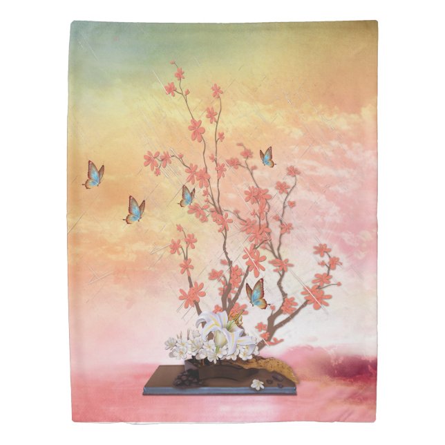 Ikebana display duvet cover (Front)